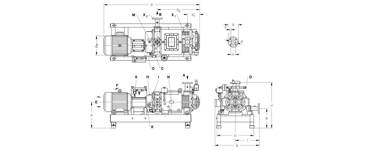 S-VSA 400螺杆真空泵